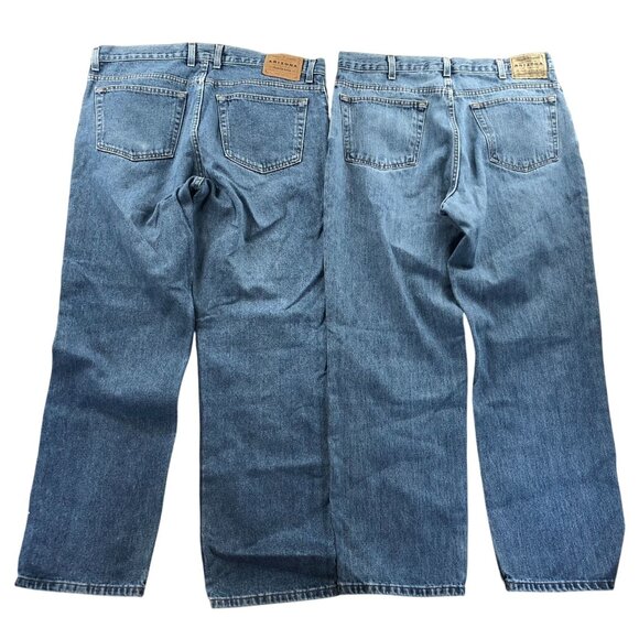 2 Arizona Mens Jeans Size 36X30 Authentic Original Blue Denim Straight Casual - Picture 2 of 16